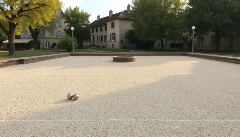 Dimensions terrain pétanque : normes, construction et boulodrome Angoulême
