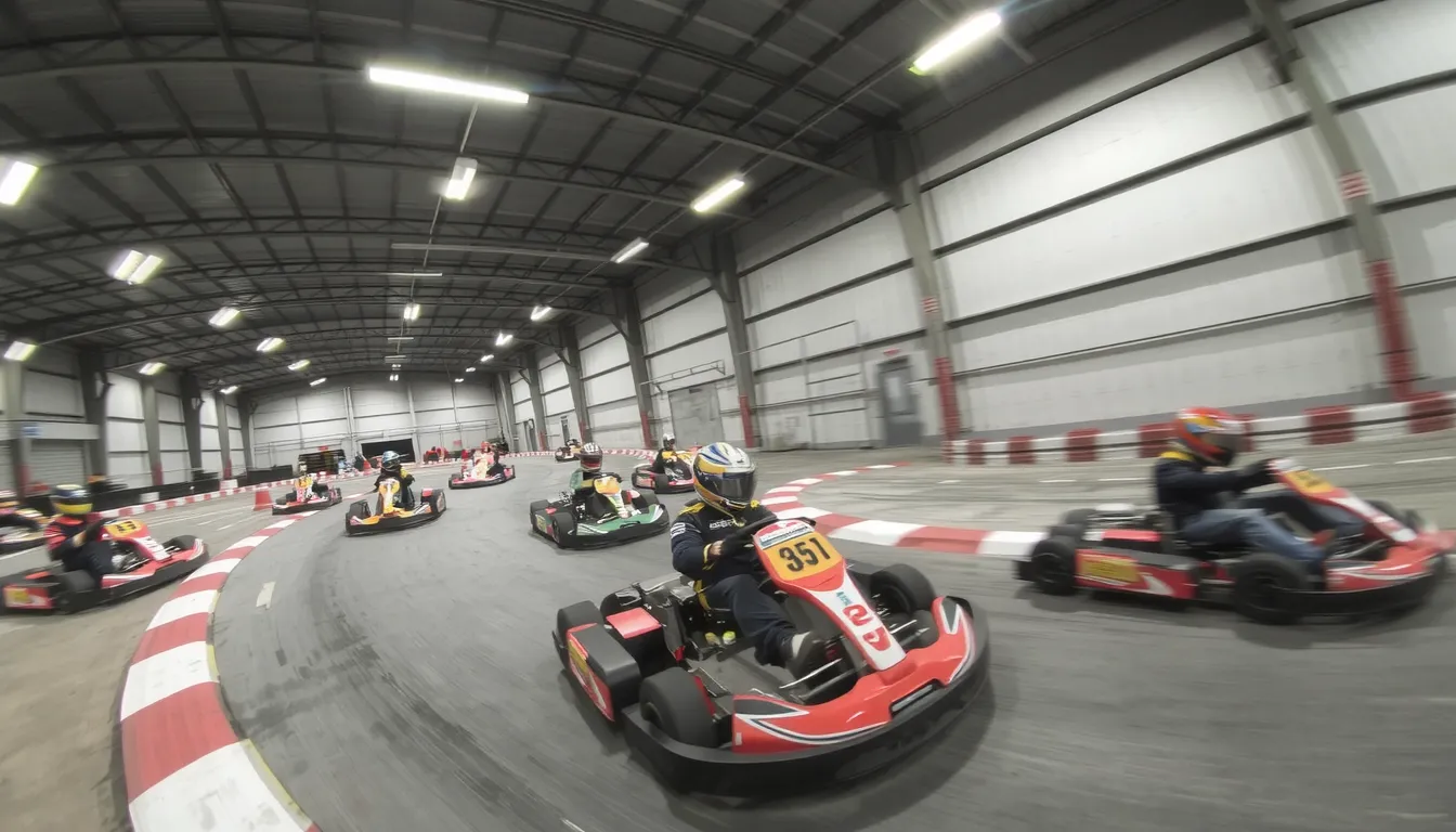 angouleme Un circuit de karting en intérieur