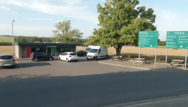 Aire de repos de Berguille – Services, localisation et avis sur la N10 à Roullet-Saint-Estèphe