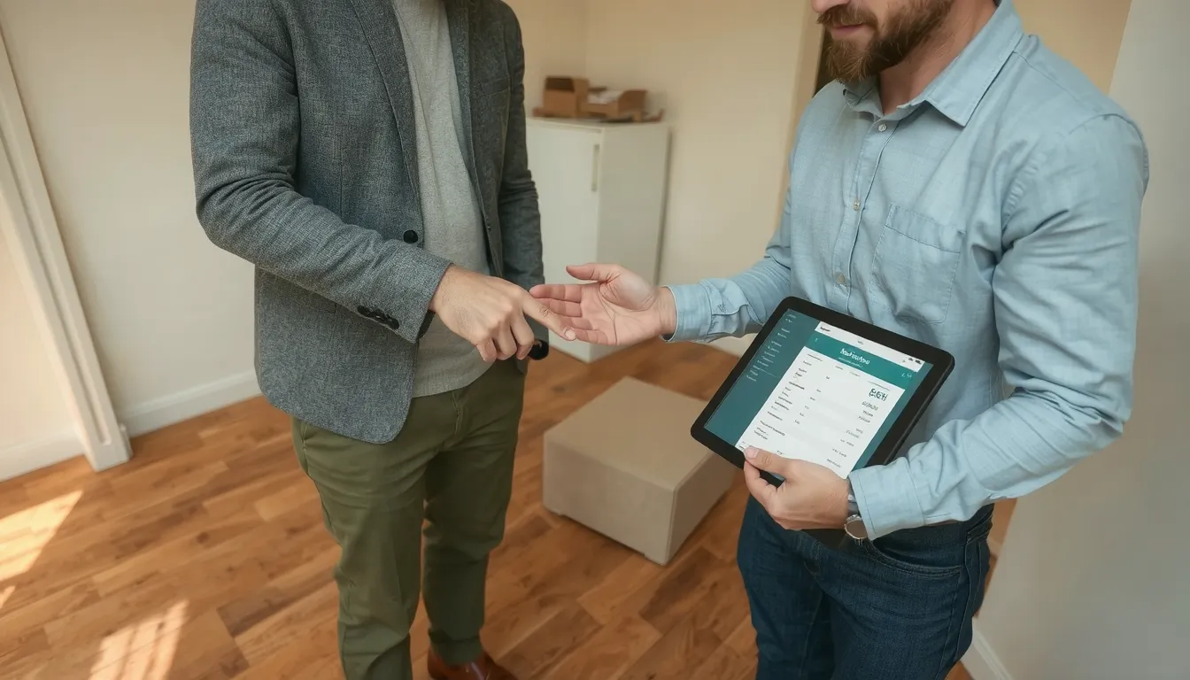 degradations facturables et retenues sur le depot de