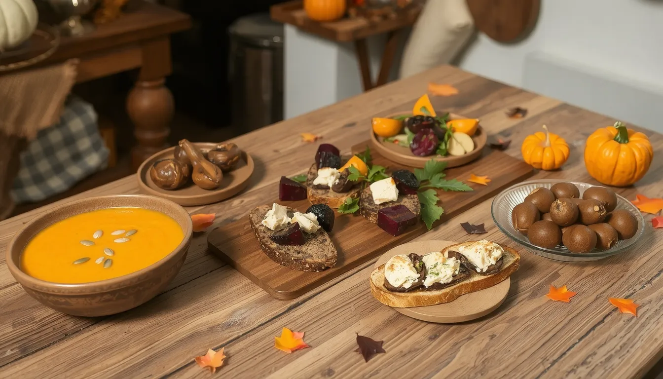 entrée de saison automne