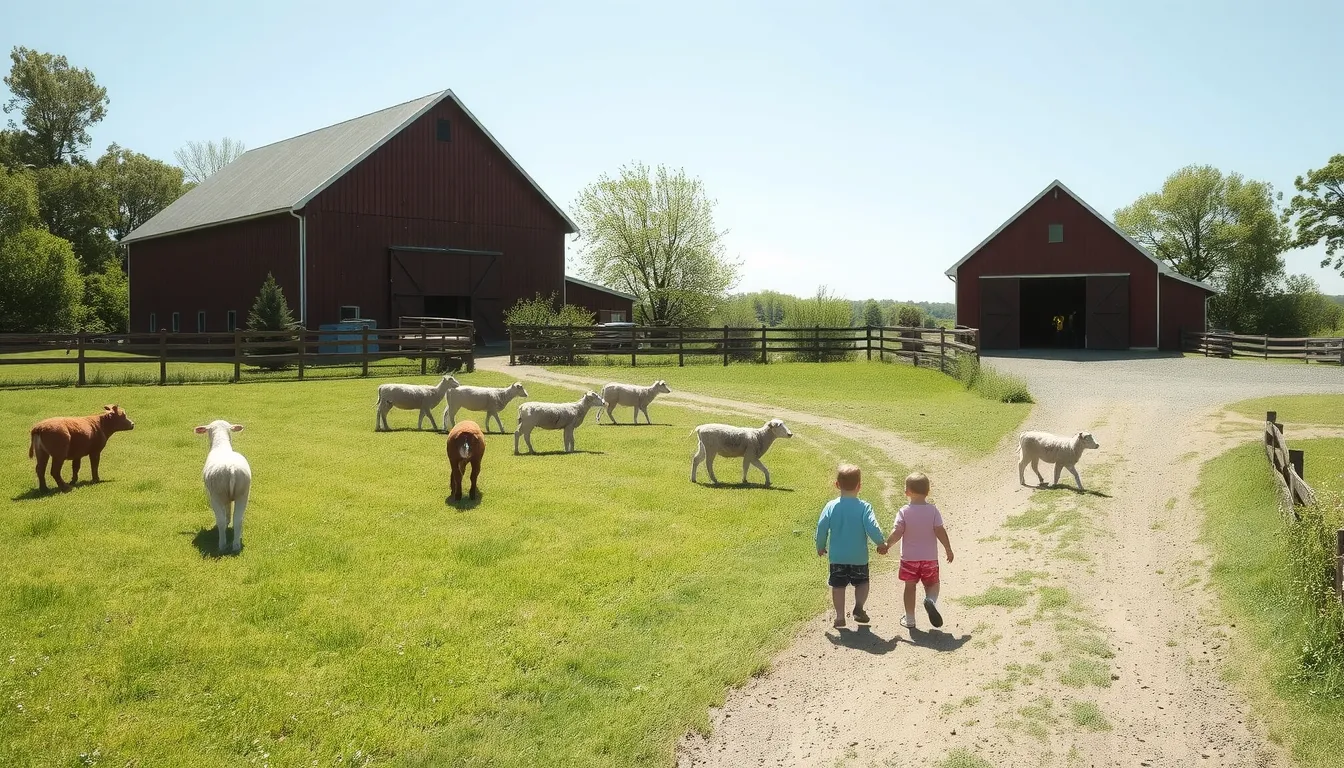 ferme de la prairie