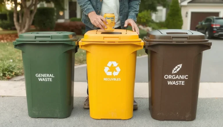 Où jeter chaque déchet : le guide complet des poubelles de tri