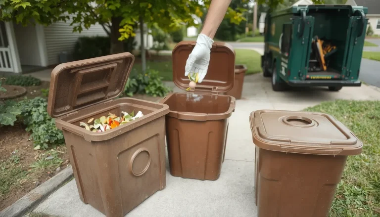 Poubelle marron : la liste complète des déchets autorisés et interdits