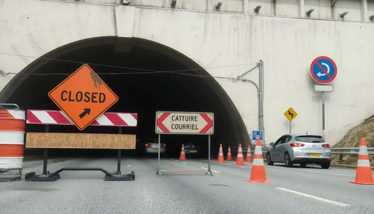 Tunnel de la Gâtine : fermetures, déviations et calendrier des travaux à Angoulême