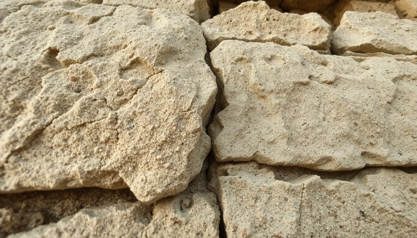 fissure dans un mur en pierre