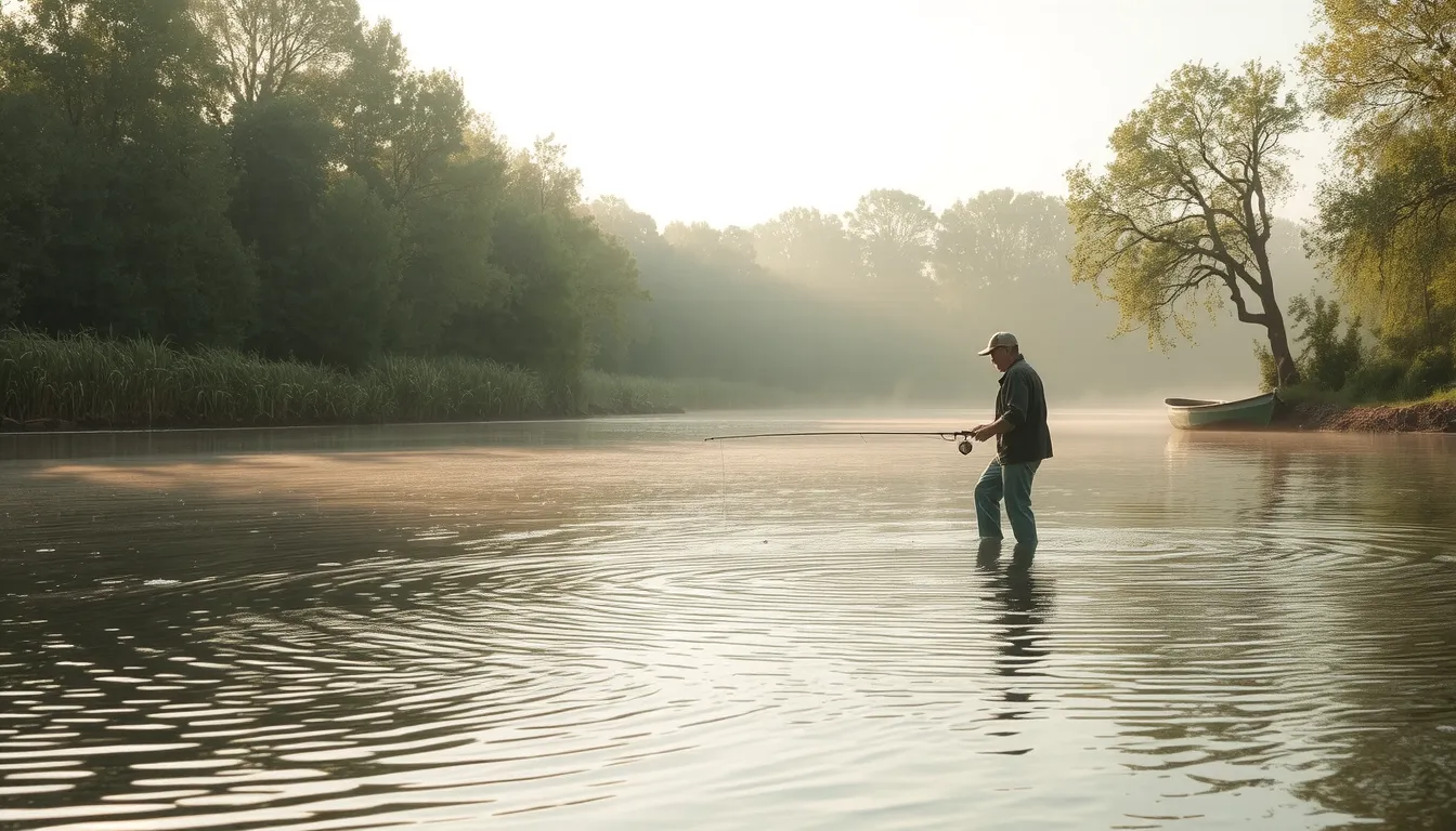 peche dans la charente